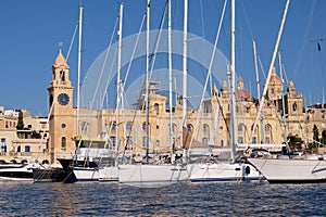 Mooring yachts - Vittoriosa