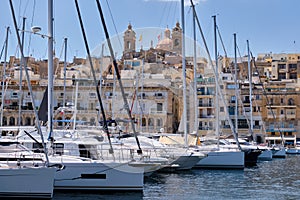 Mooring yachts - Vittoriosa