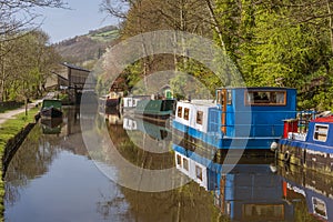 Moorings at Hebden Bridge