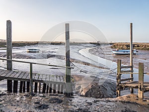 Moorings at Morston Norfolk