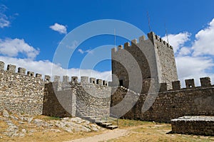 Moorish castle in Sesimbra photo