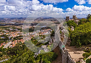 Moorish castle in Sintra - Portugal photo