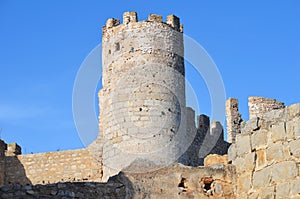 The Moorish-Templar Castle tenth-thirteenth century of Alcala de Xivert, Valencia region eastern Spain