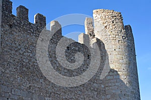 The Moorish-Templar Castle tenth-thirteenth century of Alcala de Xivert, Valencia region eastern Spain