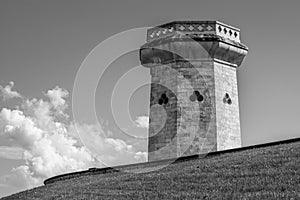 The Moorish Tower at Druid Hill Park in Baltimore, Maryland