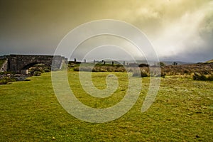 Moorland farming on dartmoor devon