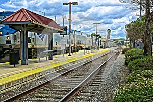 Moorpark train station