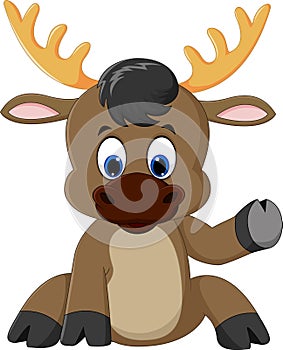 Moose cartoon photo