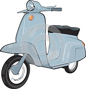 Moped Scooter