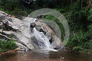 Mor Paeng Waterfall in the Village of Pai