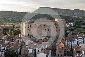 Mora de Rubielos Castle in Teruel Spain Gudar Sierra photo