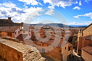 Mora de Rubielos village in Teruel Spain photo