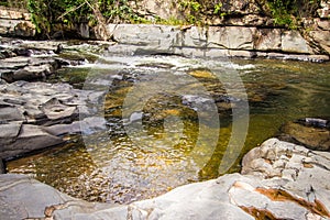 Morada do Sol waterfall in chapada do veadeiros