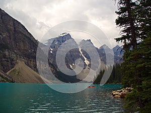 Moraine Lake in Banff National Park Alberta Canada