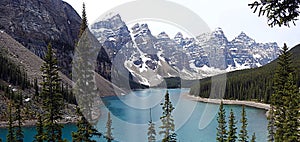 Moraine Lake in Banff National Park - Canada