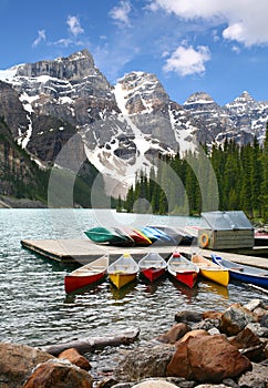 Moraine lake, Banff National Park, Canada