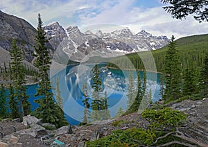 Moraine Lake in Banff National Park