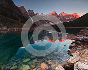 Moraine Lake Early in the Morning