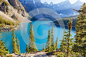 Moraine Lake, Lake Louise, Banff National Park, Alberta, Canada