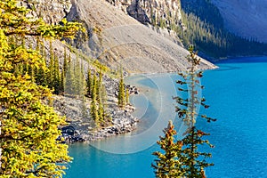 Moraine Lake, Lake Louise, Banff National Park, Alberta, Canada