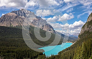 Moraine Lake and Mount Temple