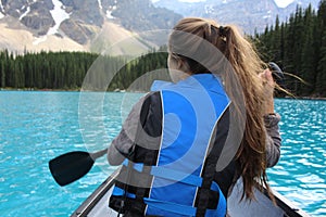 Moraine Lake paddle