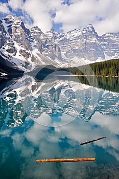 Moraine Lake, Rocky Mountains, Canada photo