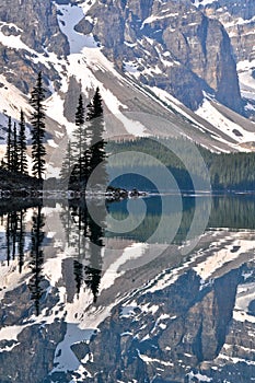 Moraine Lake, Rocky Mountains, Canada photo