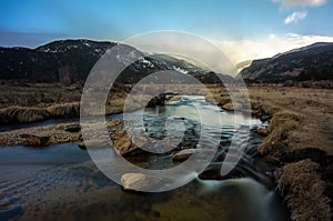 Moraine Park in Rocky Mountain National Park, Colorado, USA