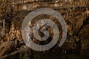 Moravian Karst Punkva Cave and Macocha Abyss in Moravia, Czech Republic