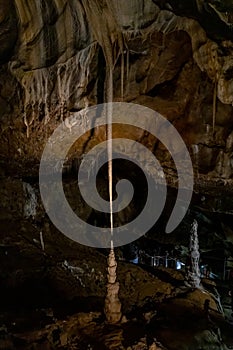 Moravian Karst Punkva Cave and Macocha Abyss in Moravia, Czech Republic