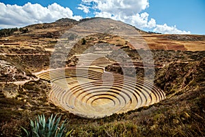 Moray circular terrace Ruins, Peru