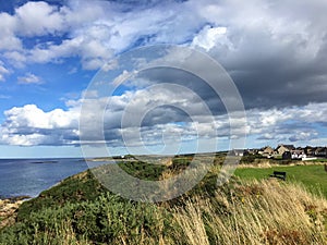 Moray Firth at Buckie, Scotland