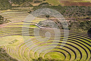 Moray Inca ruin in Peru