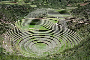 Moray, Sacred Valley of the Incas, Peru.