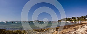 Morbihan Gulf - beach panorama photo