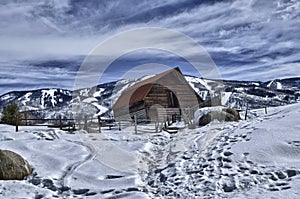 The More Barn in HDR