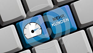 More Customers german - Computer keyboard