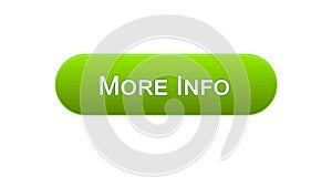 More info web interface button green color, internet site design, application