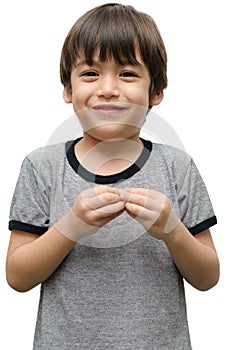 More kid hand sign language photo