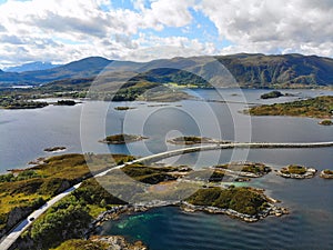 More og Romsdal summer landscape in Norway photo