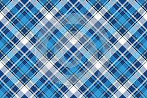 Moredn design blue plaid seamless pattern