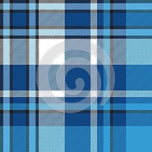 Moredn design blue plaid seamless pattern