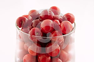 Morello cherry glass photo