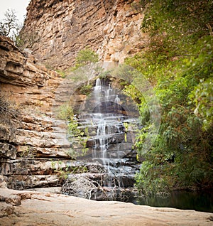 Moremi Gorge Waterfall Botswana