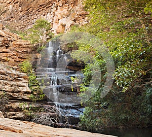 Moremi Gorge Waterfall Botswana