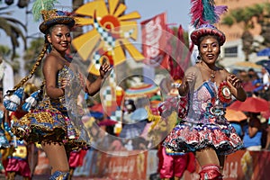 Morenada Dancers - Arica, Chile