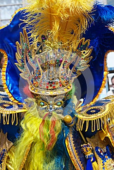 A Moreno Dancer in Oruro Carnival photo