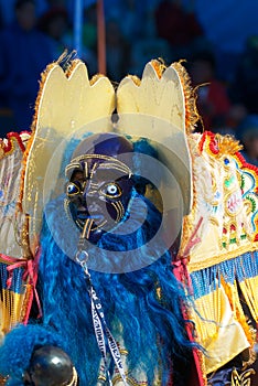 Moreno Dancer in Oruro Carnival in Bolivia photo