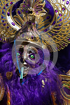 A Moreno Dancer in Oruro Carnival, Bolivia photo